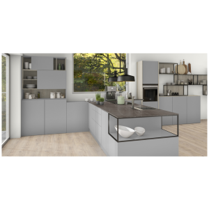 matte grey kitchen