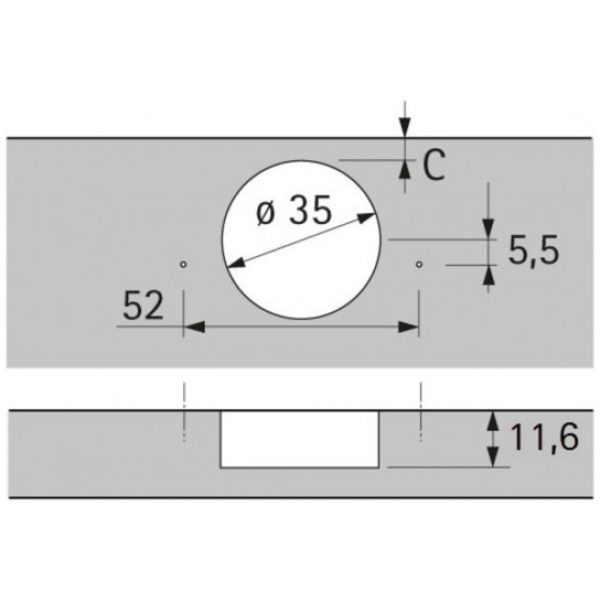 hettich black 165 hinge diagram 3