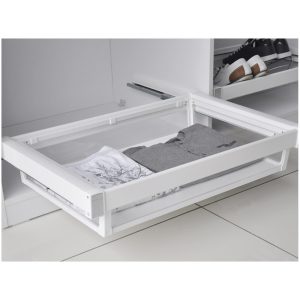 white drawer unit
